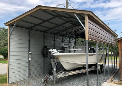Metal Carport from Dixie Outdoor Solutions. Serving the Baxley Georgia Area.