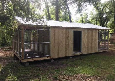 Dog Kennels from Dixie Outdoor Solutions. Serving the Baxley Georgia Area.