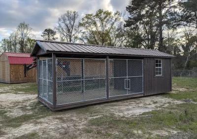 Dog Kennels from Dixie Outdoor Solutions. Serving the Baxley Georgia Area.