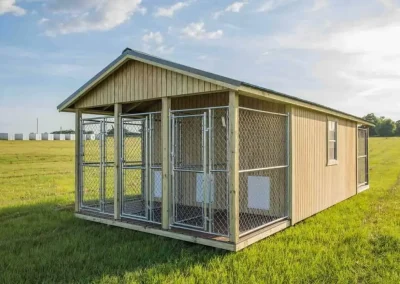 Dog Kennels from Dixie Outdoor Solutions. Serving the Baxley Georgia Area.