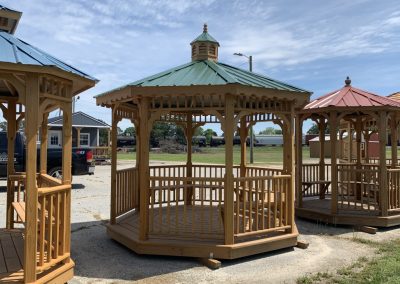 Square Gazebos from Dixie Outdoor Solutions. Serving the Baxley Georgia Area.