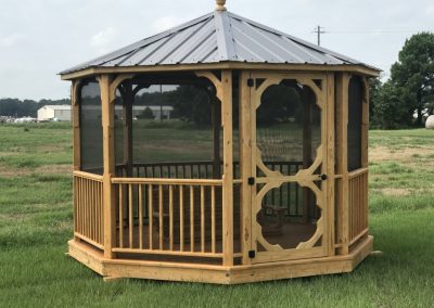 Square Gazebos from Dixie Outdoor Solutions. Serving the Baxley Georgia Area.