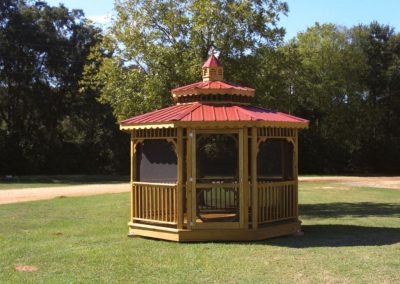 Square Gazebos from Dixie Outdoor Solutions. Serving the Baxley Georgia Area.