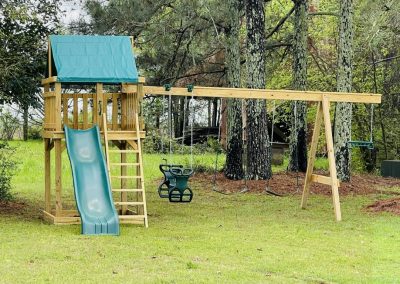 Playsets from Dixie Outdoor Solutions. Serving the Baxley Georgia Area.