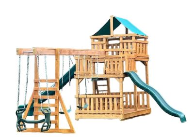 SSY4 Playset from Dixie Outdoor Solutions. Serving the Baxley Georgia Area.