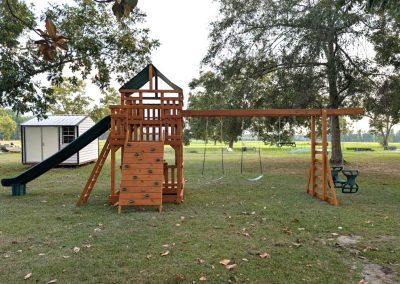 SSY5 Playset from Dixie Outdoor Solutions. Serving the Baxley Georgia Area.