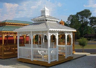 Square Gazebos from Dixie Outdoor Solutions. Serving the Baxley Georgia Area.