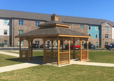 Square Gazebos from Dixie Outdoor Solutions. Serving the Baxley Georgia Area.