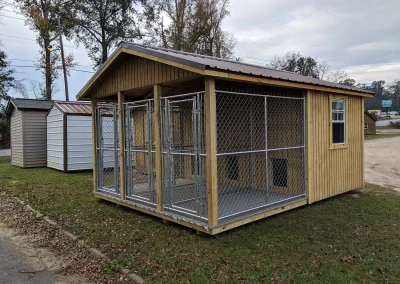 Dog Kennels from Dixie Outdoor Solutions. Serving the Baxley Georgia Area.
