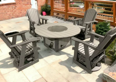 Poly Outdoor Furniture from Dixie Outdoor Solutions. Serving the Baxley Georgia Area.